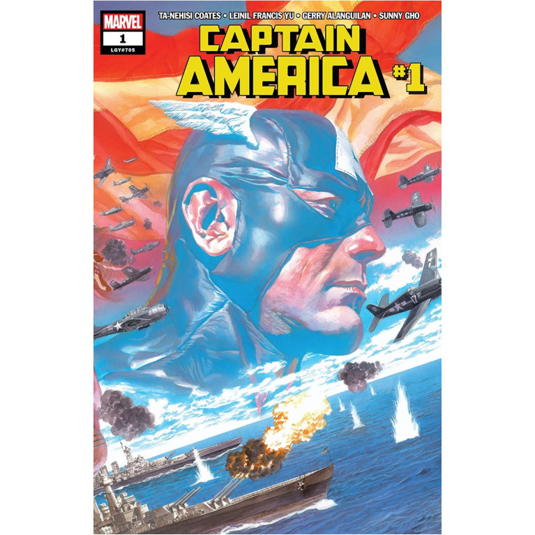 Captain America, Vol. 9 #1 (2018) - Alex Ross Wraparound Cover