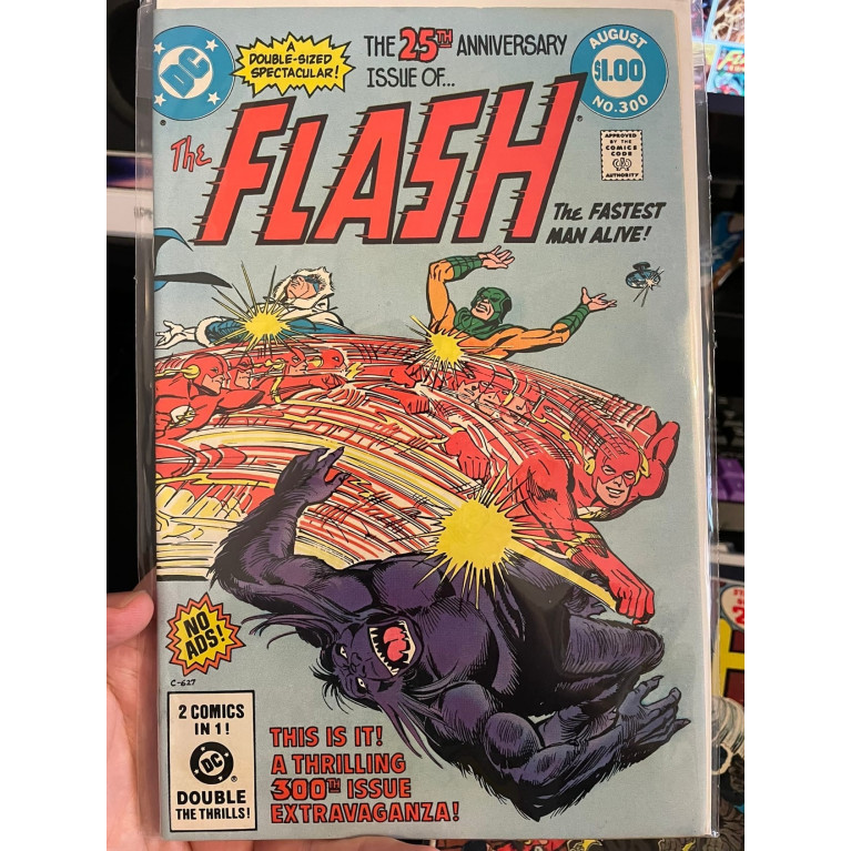 The Flash Vol. 1 #300 (1981) - Anniversary Double Sized