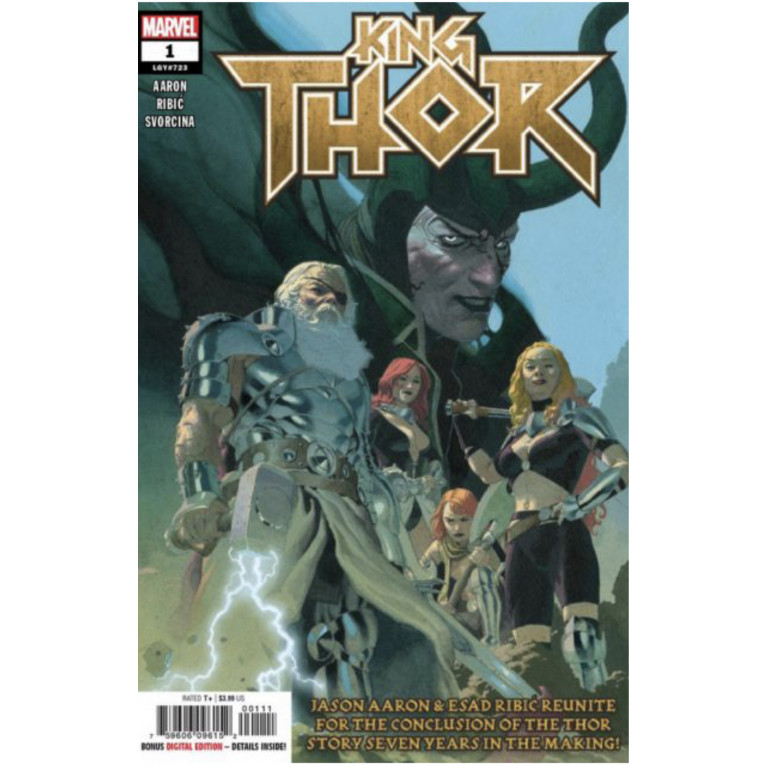 King Thor #1 (2019) Esad Ribic cover