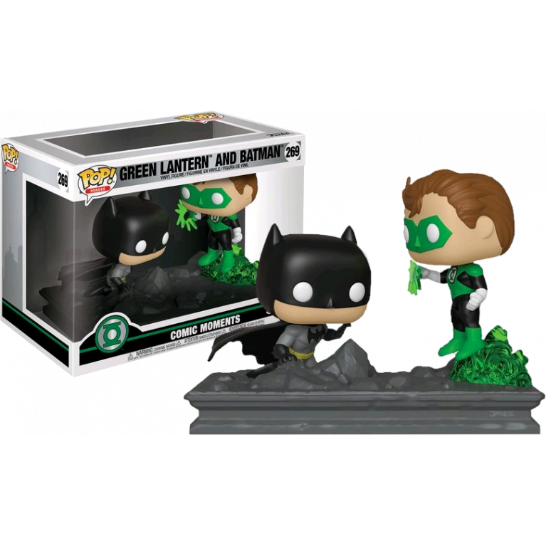Зеленый Фонарь и Бэтмен Comic Moment Funko POP (Green Lantern and Batman Jim Lee)