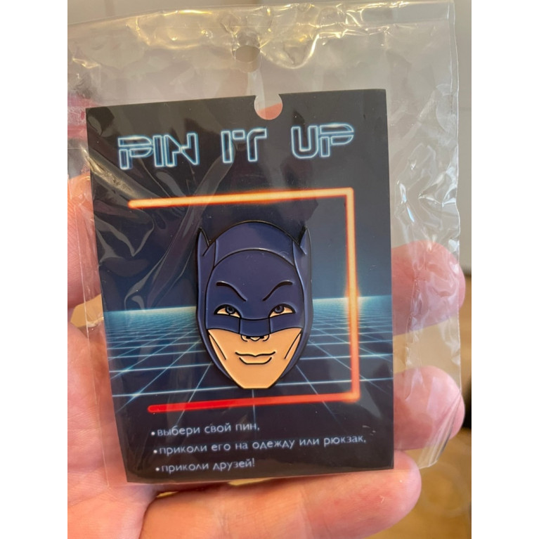 Значок Pin It Up - Бэтмен
