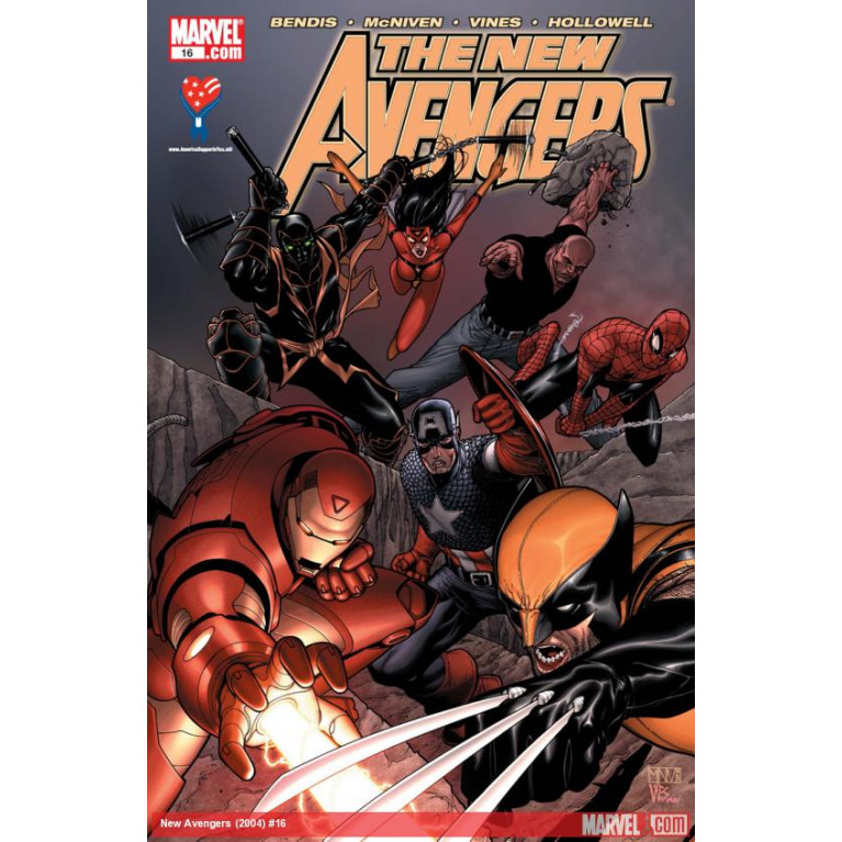 The New Avengers #16 - Key - 1st app. of the Collective