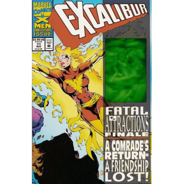 Excalibur #71 (1993) - 3D holo cover