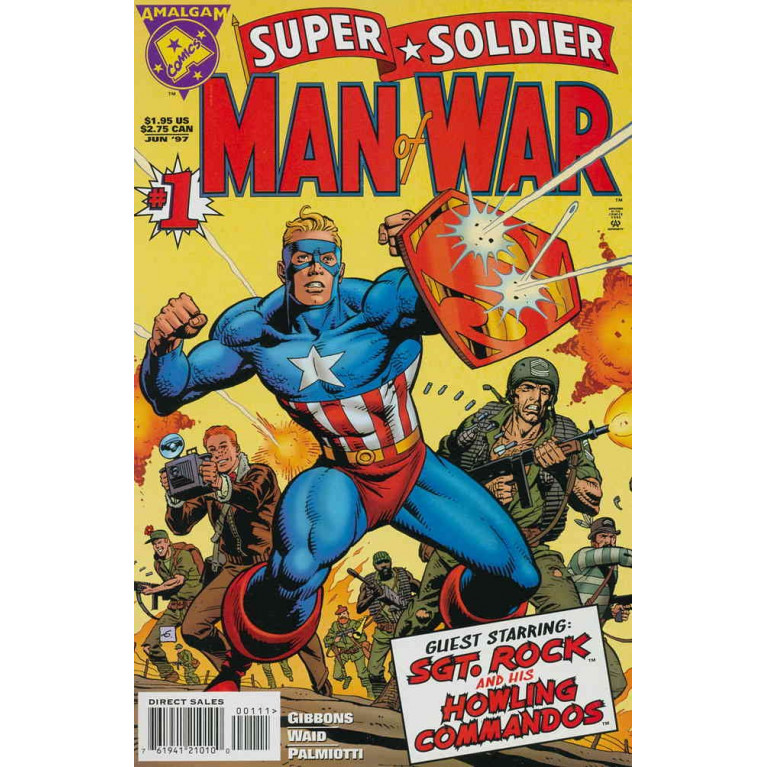 Super Soldier Man of War #1 Amalgam Comics