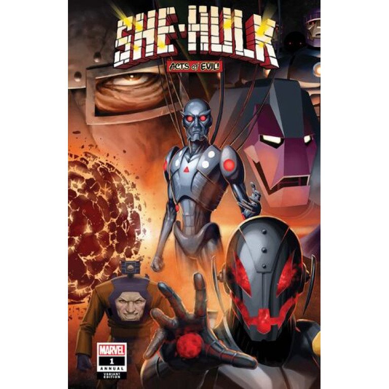 She-Hulk #1 annual variant cover