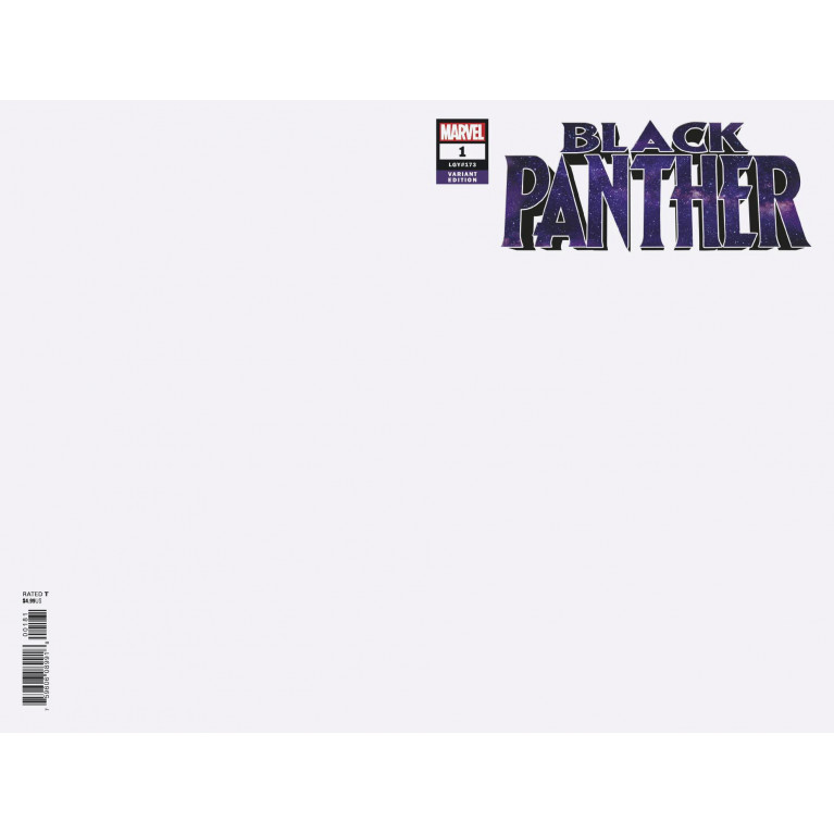 Black Panther #1 Blank Cover