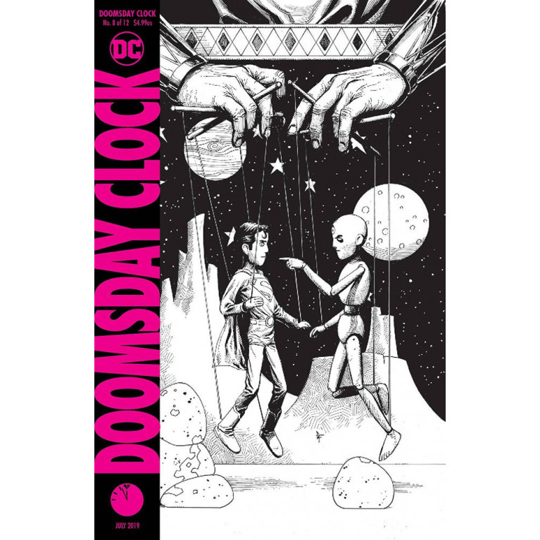 Doomsday Clock #8 variant cover