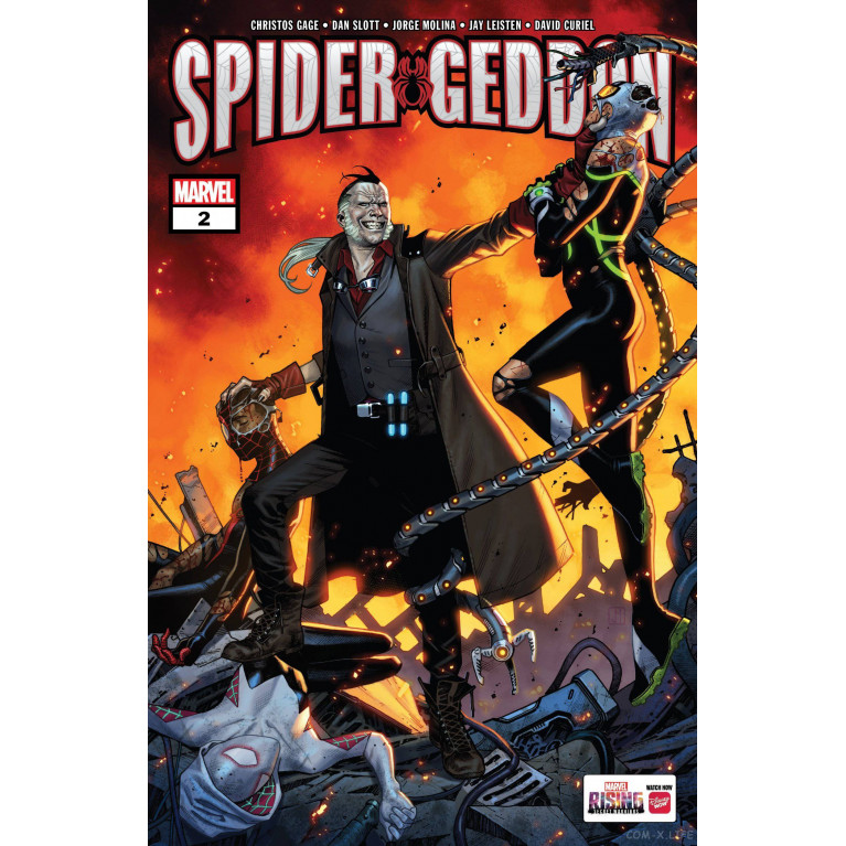 Spider-geddon #2 variant cover