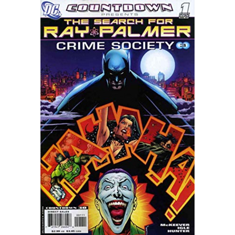 The search for Ray Palmer Crime Society #1