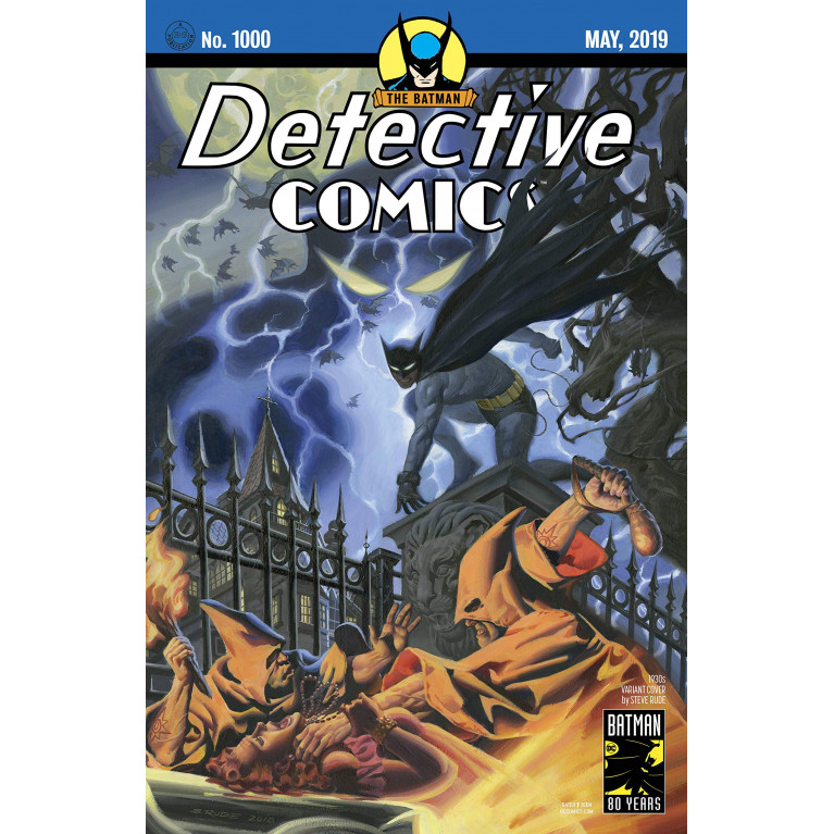 Detective Comics #1000 1930s cover by Steve Rude