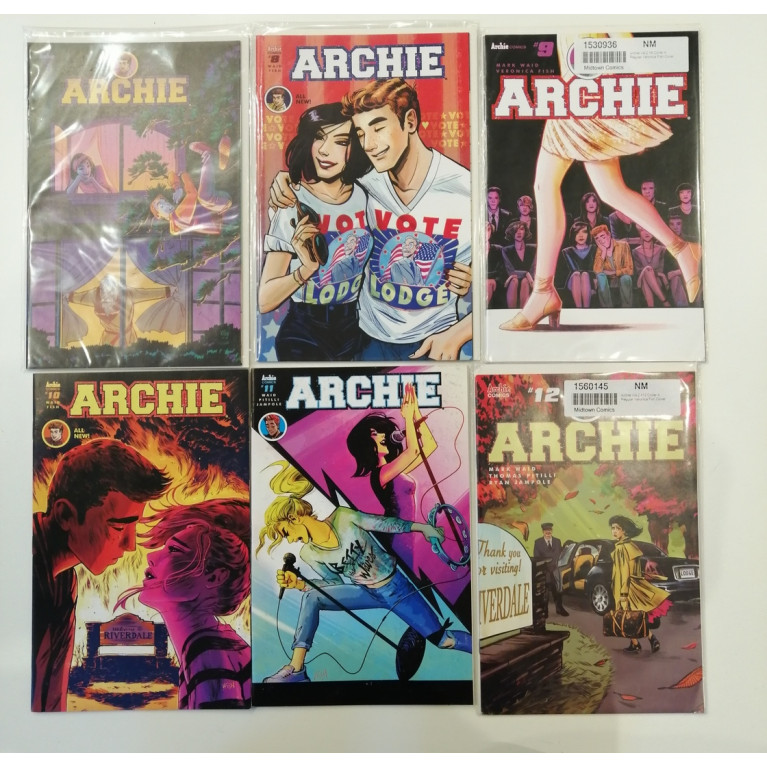 Сет комиксов «Archie» #7-12