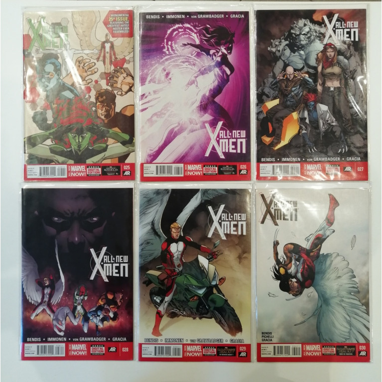 Сет комиксов All New X-Men vol 5 «One Down» #25-30