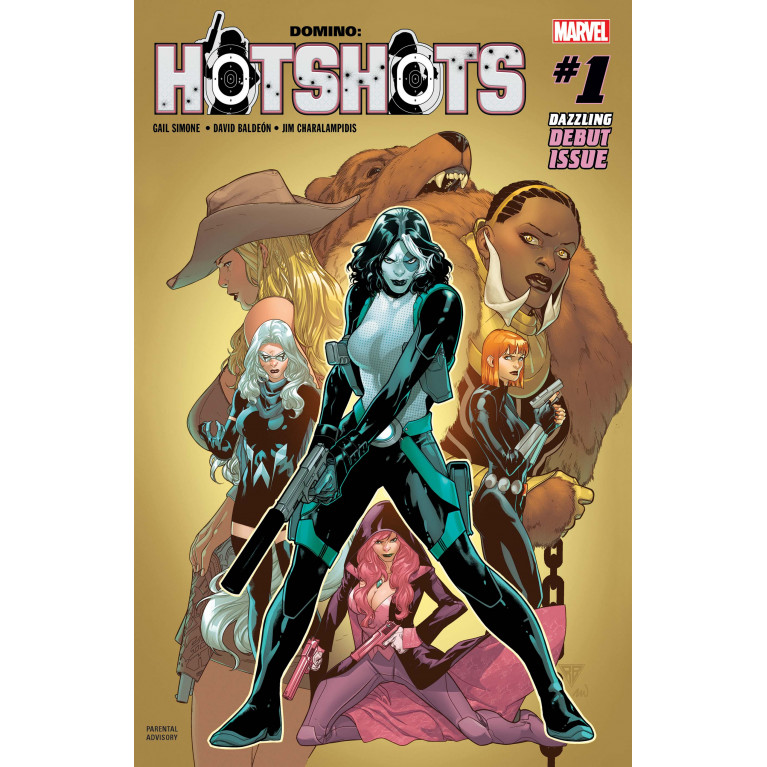 Domino: Hotshots #1(2019) - Key - 1st Team app. of the Hotshots 