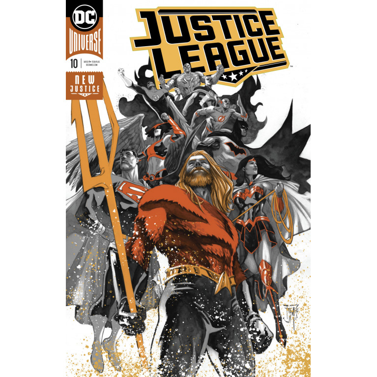 Justice League #10 (new justice) foil cover