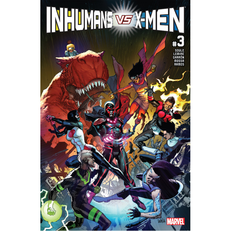 Inhumans vs X-Men #3