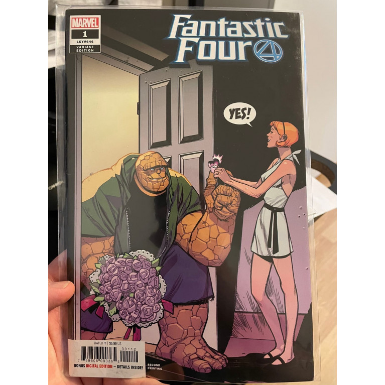 Fantastic Four #1 Vol.6 Variant Cover - Key - 1st app