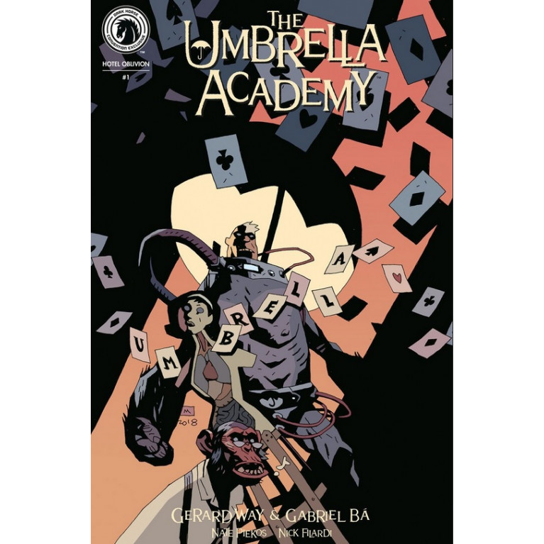 Umbrella Academy: Hotel Oblivion #1 - Эксклюзивная NYCC обложка
